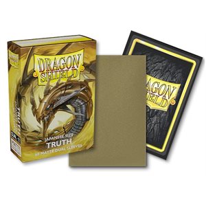 Sleeves: Dragon Shield: Matte Japanese DUAL: Truth (Gold) (60)