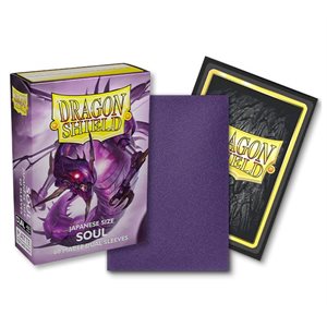 Sleeves: Dragon Shield Matte Japanese DUAL Soul (60) (Metallic Purple) ^ FEB 23 2024