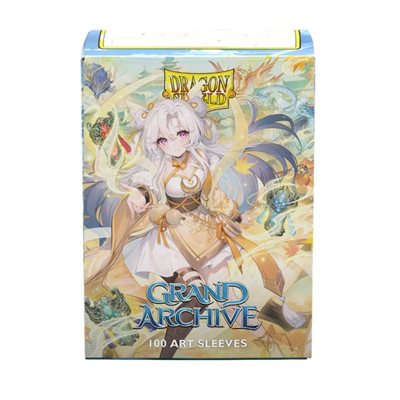 Sleeves: Dragon Shield: Limited Edition: Matte Art: Grand Archive: Guo Jia, Heaven's Favoured (100)