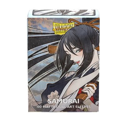 Sleeves: Dragon Shield: Limited Edition: Matte DUAL Art: Samurai (100) ^ APR 25 2025