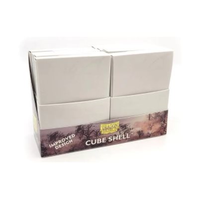 Deck Box: Dragon Shield: Cube Shell: Ashen White
