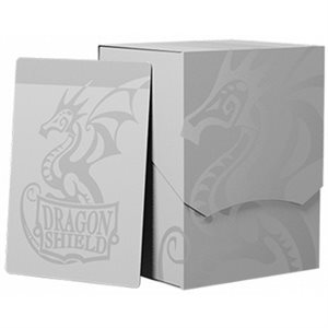 Deck Box: Dragon Shield Deck Shell: Ashen White / Black