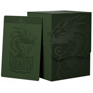 Deck Box: Dragon Shield Deck Shell: Forest Green / Black ^ SEP 23 2022