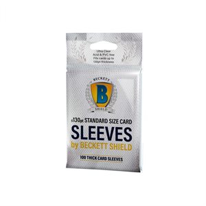 Sleeves: Beckett Shield: Thick Collectible Card Sleeves (100)
