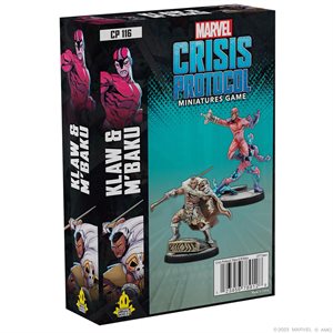 Marvel Crisis Protocol: Klaw & M'baku Character Pack ^ JULY 14 2023
