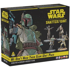 Star Wars Shatterpoint: We Don't Need Their Scum Unit Pack ^ NOV 1 2024