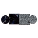 Playmat: Asteroid Field / Space Station 3' x 3' (Doubled Sided)
