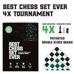 Best Chess Set Ever: 4x Tournament (No Amazon Sales)