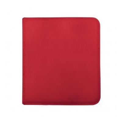 Binder: Zippered PRO-Binder: 12-Pocket: Red