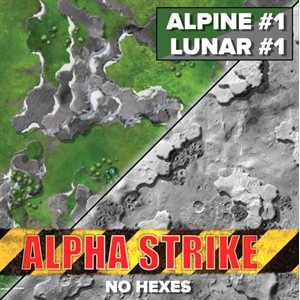 BattleTech: Battlemat: Alpha Strike Alpine / Lunar (No Amazon Sales)