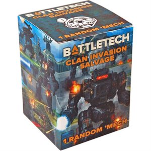 Battletech: Clan Invasion Salvage Blind Box Display (No Amazon Sales)