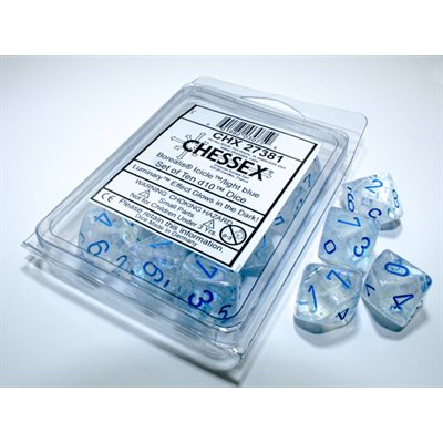 Borealis: 10D10 Icicle / Light Blue Luminary