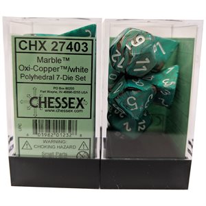 Marble: 7Pc Oxi-Copper / White