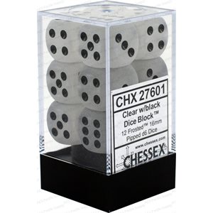 Frosted: 12D6 Clear / Black