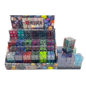 Best of Chesses: Sampler: 12D6 w / pips Dice Block (25 sets)