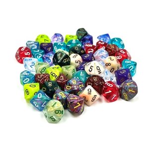 Mini: Bag Of 50 Assorted D10