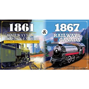 1861: Railways of the Russian Empire & 1867: Railways of Canada (No Amazon Sales)