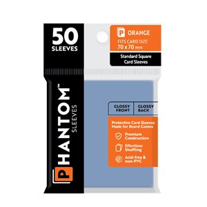 Phantom Sleeves: Gloss / Gloss: Standard Square (Size: Orange) (50)