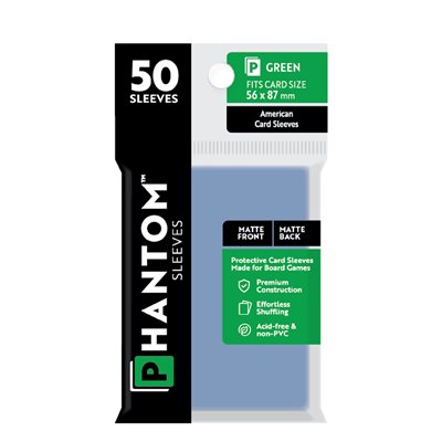 Phantom Sleeves: Matte / Matte: American (Size: Green) (50)