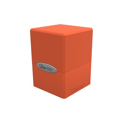 Deck Box: Satin Cube: Pumpkin Orange (100ct)