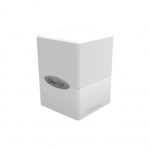 Deck Box: Arctic White Satin Cube (100ct)