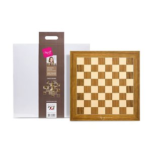 Chess Board: Judit Polgar Deluxe Wood (Maple and Cassia Siamea) (Pieces Not Included) ^ OCT 2024