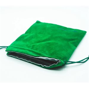 Velvet Dice Bag: Medium Green (No Amazon Sales)
