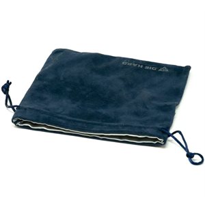 Velvet Dice Bag: Medium Navy Blue (No Amazon Sales)