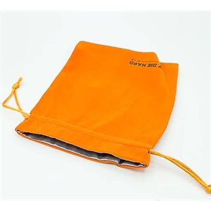 Velvet Dice Bag: Medium Orange (No Amazon Sales)