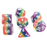 7 Pc RPG Set: Rainbow (No Amazon Sales)