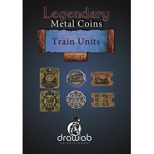 Legendary Metal Coins: Season 5: Train Units Set