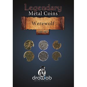 Legendary Metal Coins: Season 5: Werewolf Coin Set