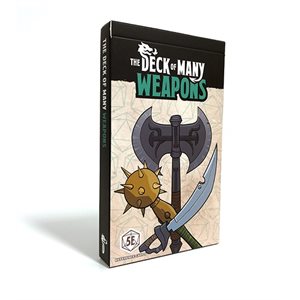 The Deck Of Many: Weapons (No Amazon Sales)