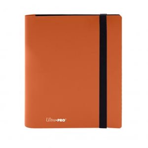 Binder: Ultra Pro 4-Pocket Pumpkin Orange Eclipse PRO