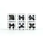 Dice: Monopoly: 22mm Oversized D6 Dice Set: Token Inclusions ^ NOV 2024