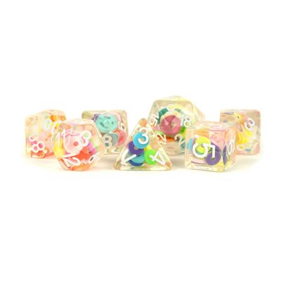 Dice: Resin 16mm 7pc Set: Critical Loops ^ Q2 2024