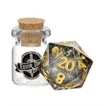 Dice: Elixir Liquid Core D20: Vanishing Oil (1ct) ^ Q2 2024