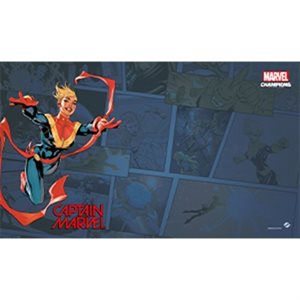 Marvel Champions LCG: Playmat: Captain Marvel