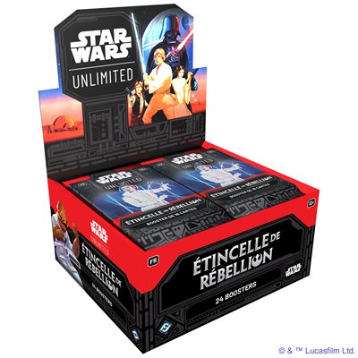 Star Wars: Unlimited: Spark of Rebellion Draft Booster Display (FR) ^ MARCH 8 2024