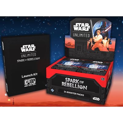 Star Wars: Unlimited: Spark of Rebellion Launch Kit ^ MARCH 8 2024