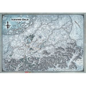 Dungeons & Dragons: Icewind Dale Map (31 x21 in)