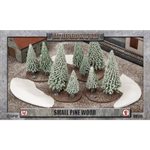 Battlefield in a Box: Small Pine Woods (Winter) (x1) (15mm) ^ DEC 7 2024