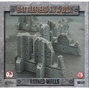 Battlefield in a Box: Gothic Battlefields: Ruined Walls (x5)