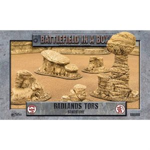 Battlefield in a Box: Badlands: Tors: Sandstone (x5)