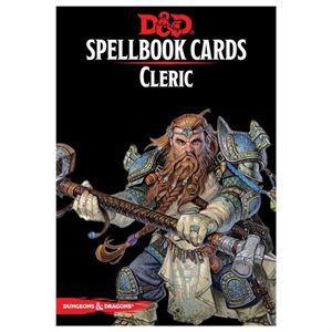 Dungeons & Dragons: Spellbook Cards Cleric