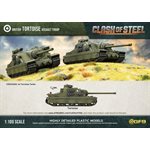 Clash Of Steel: Tortoise Assault Tank Troop (x3 Plastic) ^ JUN 29 2024