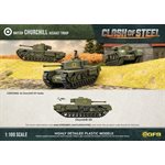 Clash Of Steel: Churchill Assault Troop (x3 Plastic) ^ MAY 18 2024