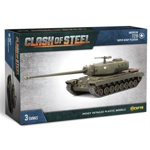Clash Of Steel: T29 Super-Heavy Tank Platoon (x3 Plastic) ^ JUN 22 2024