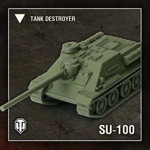 World of Tanks: Wave 1 Tank - Soviet (SU-100) - Tank Destroyer