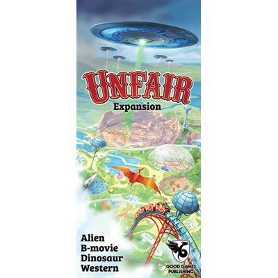 Unfair: Alien B-Movie Dinosaur Western (No Amazon Sales)